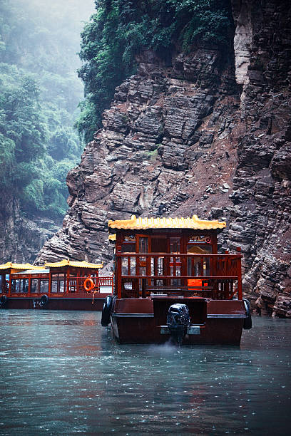 istock Boats on Shennv Stream Along the Yangtzee River 511622767