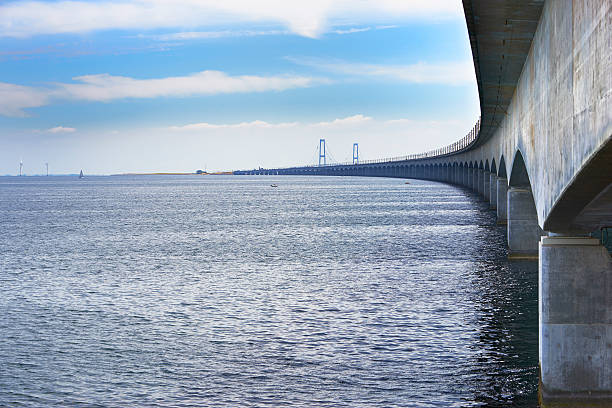 istock Bridge over sea in Denmark 511622997