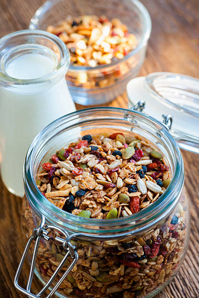 istock Homemade toasted granola 511645683
