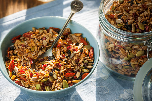 istock Morning homemade granola 511645699