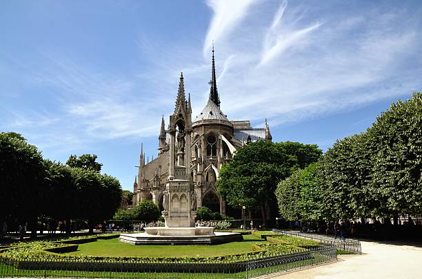 istock Notre-Dame de Paris, French 511646703