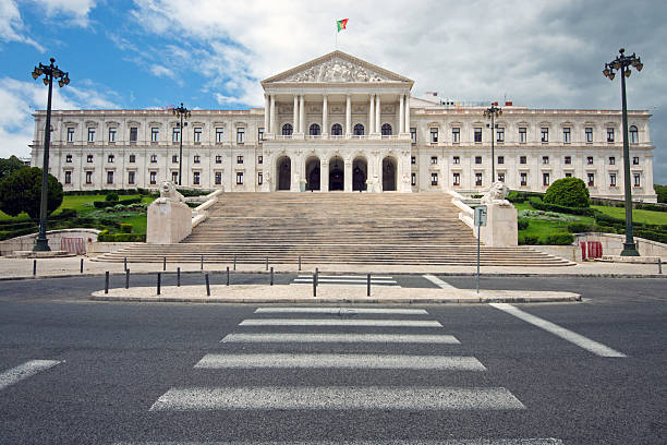 istock The white Portuguese Parlament 511647879