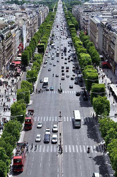 istock View from the Arc de Triomphe, Paris, French 511648393