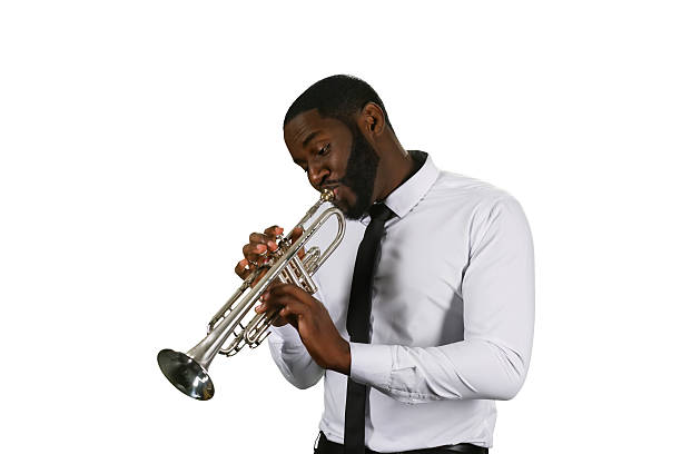 istock Darksinned musician with a trumpet. 511651038