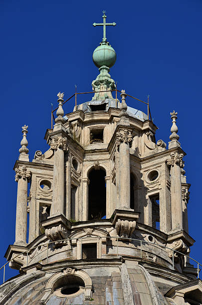 istock Beautiful example of baroque roof lantern in Rome 511654810