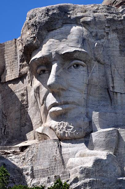 istock Abe Lincoln's visage, Mount Rushmore National Monument 511664220