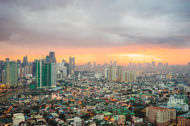 istock View of Mandaluyong during sunset 511664370