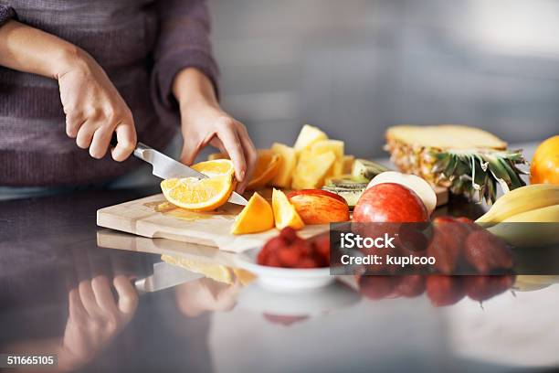 Natures Take Aways Stock Photo - Download Image Now - Fruit, Cutting, Slice of Food