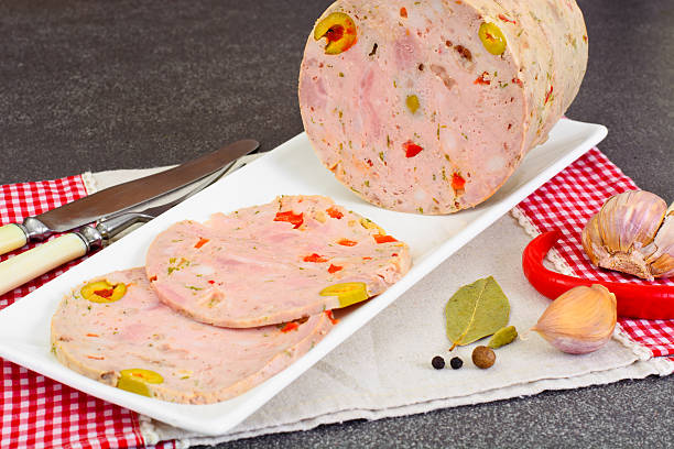 istock Dietary Home Made Ham with Peppers and Olives 511668066