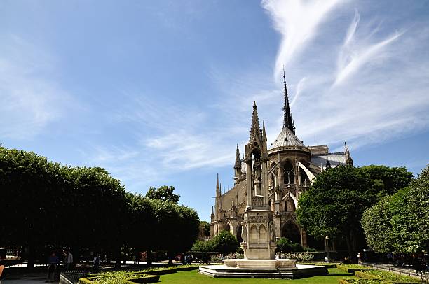 istock Notre-Dame de Paris, French 511668373