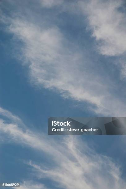 Formation Of Cirrus Clouds Stock Photo - Download Image Now - Backgrounds, Beauty In Nature, Blue