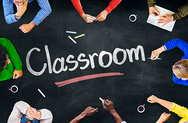 istock Multiethnic Group of People and Classroom Concepts 511669919