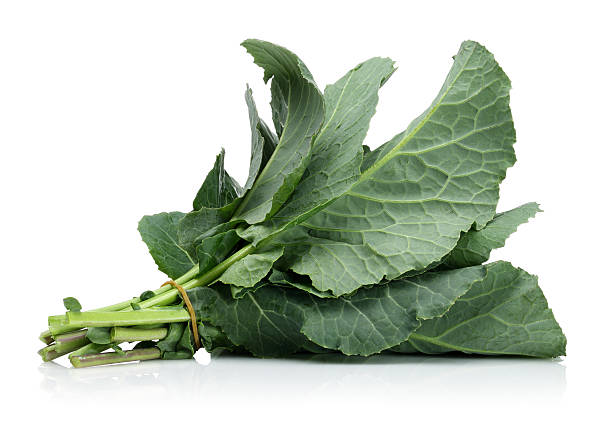Fresh kale Fresh organic kale on white background cruciferous vegetables stock pictures, royalty-free photos & images
