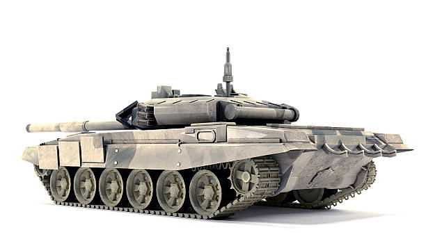 istock T-90 Main Battle Tank, isolated on white background 511706379