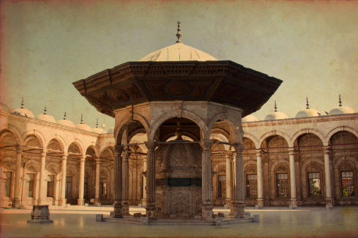 View of Mohamed Ali mosque in Cairo ,Egypt