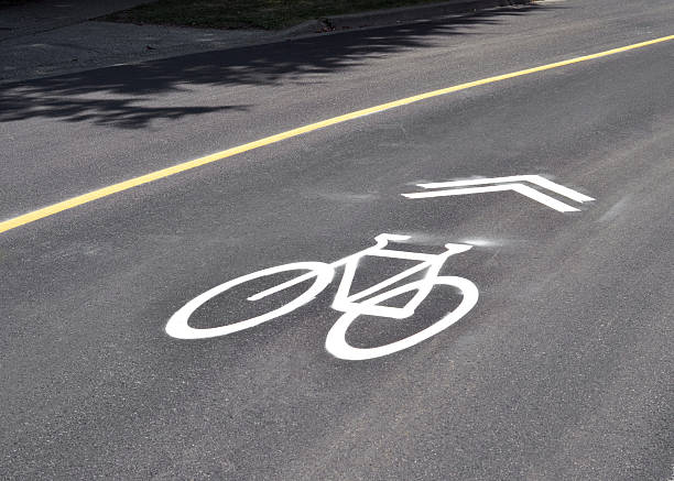 istock Bike Lane Sign 511707955