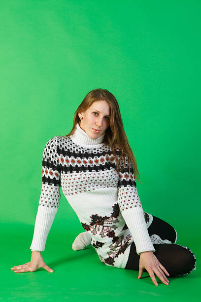 istock Beautiful young woman sitting 511709435