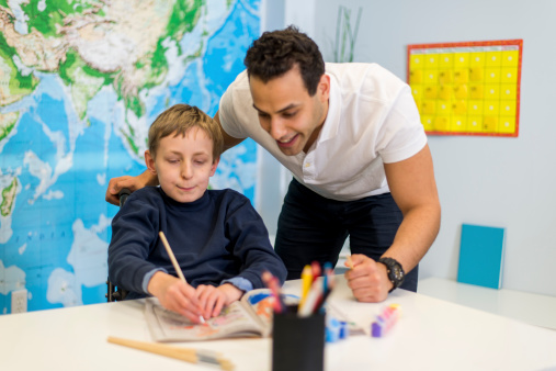 Developmental Disability Boy Boy With Developmental Disability Stock Photo - Download Image Now ...