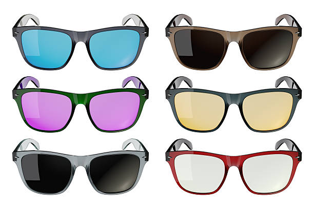 istock Colored glasses isolated on white background 1 511712235