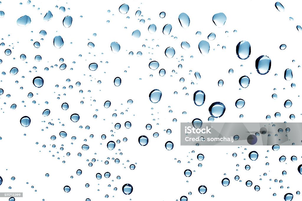 Water Droplets isolated on white background Water droplets for abstract art isolated on white background Beauty In Nature Stock Photo