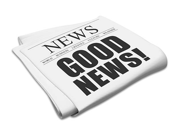 istock Newspaper good news 511722256