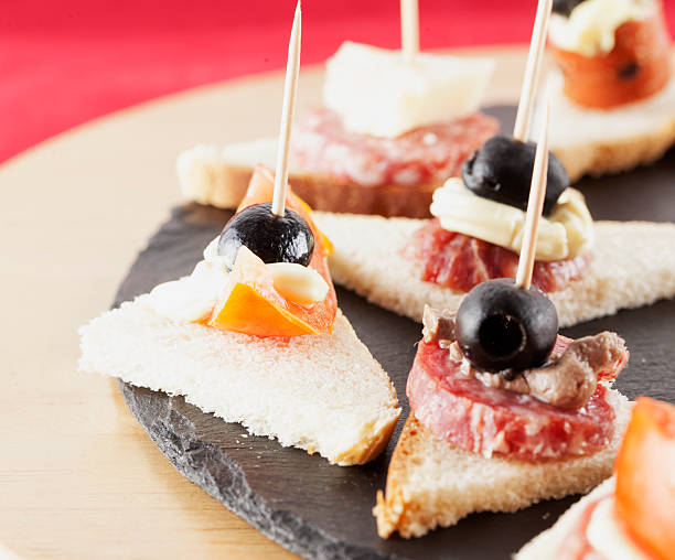 istock Appetizers with tomato and olives 511724282