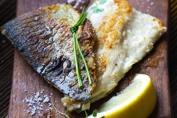 istock Fish Fillet with olive oil and lemon 511727052