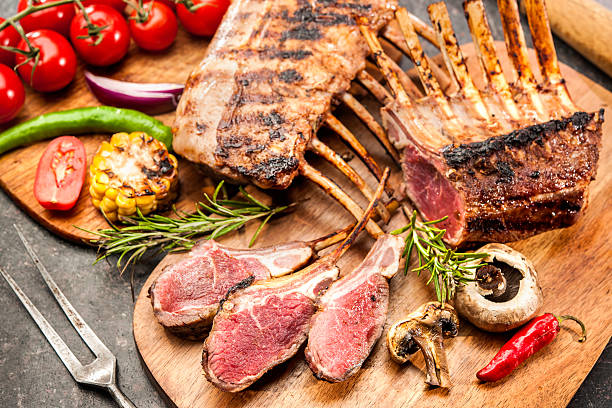 istock Grilled Rack of lamb 511729828