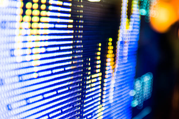 istock Stock market price display 511730278