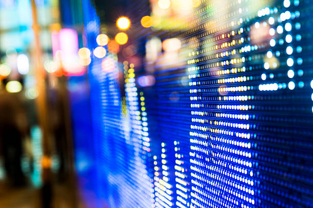 istock Stock market price display 511730406