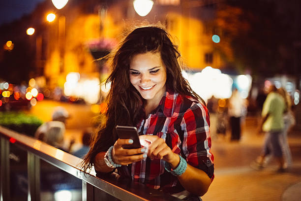 istock Teenage girl texting 511732646