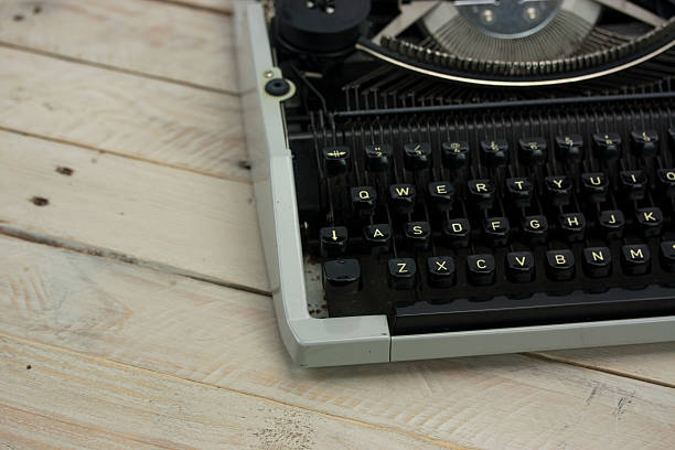 istock Close up of an old typewritter 511732870