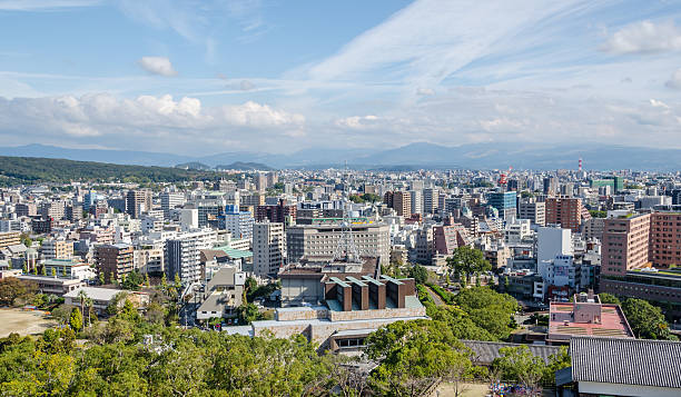 istock Kumamoto City View, Kyushu, Japan. 511733790