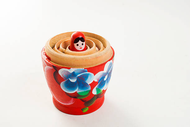 babusha 텍사스식 인형 - russia russian nesting doll babushka souvenir 뉴스 사진 이미지