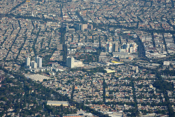 istock Aerial view of mexico city. 511735536