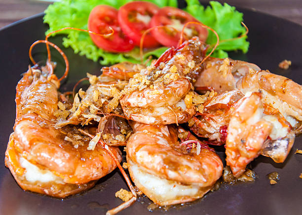 istock Close up on Traditional Thai dish with spicy shrimps 511742319