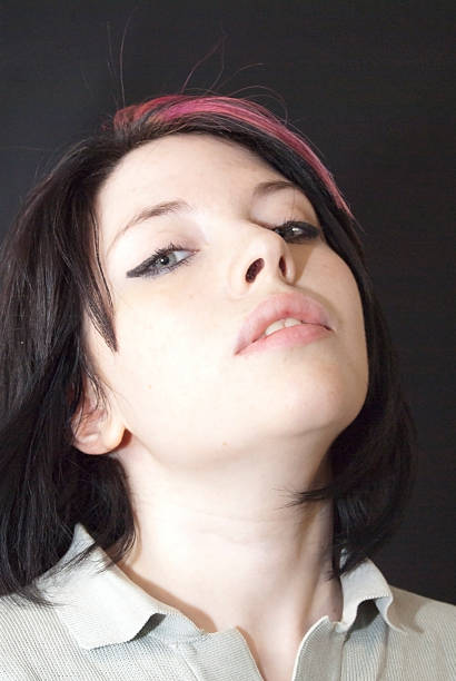 istock Beautiful  Woman with a red tuft 511744295