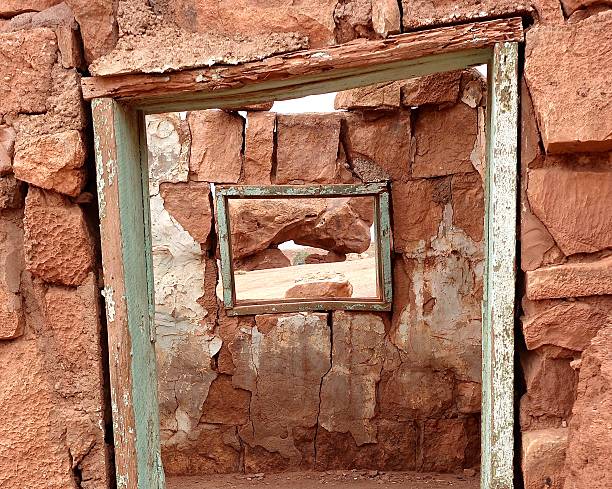 istock Looking through the door and the window 511744411