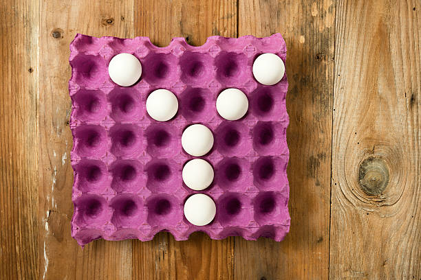 istock Letter Y from the eggs in paper tray 511745590