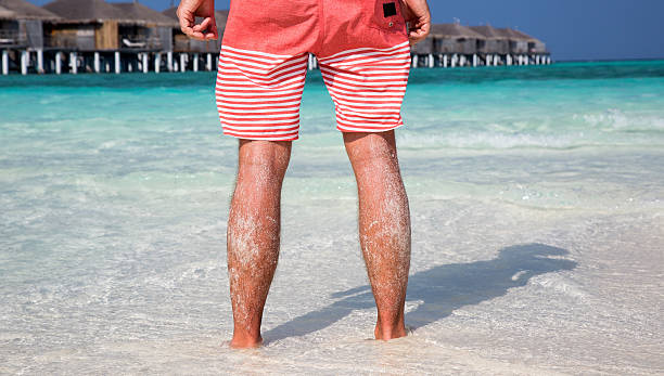 istock Man standing on Maldivian Beach 511749562