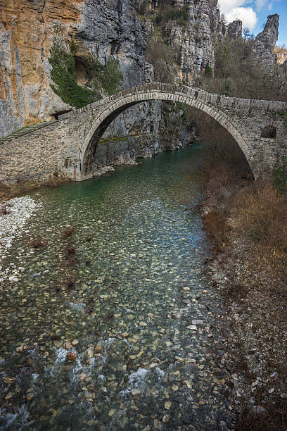 istock Kokoris stone bridge, Zagorohoria, Greece 511774823