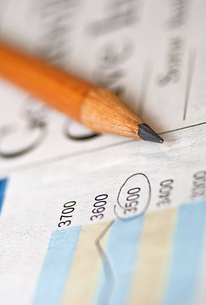 istock Pencil on financial newspaper 511775975