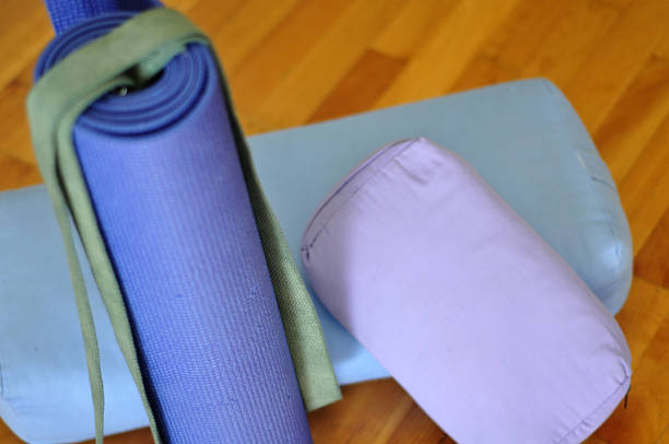 istock Various Pieces of Yoga Equipment 511776727