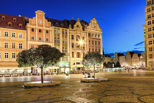 istock Wroclaw Old Town in the evening 511776851