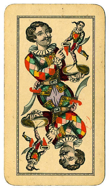 istock Tarot Fool or Joker Austrian Taroch playing card 1900 511790603