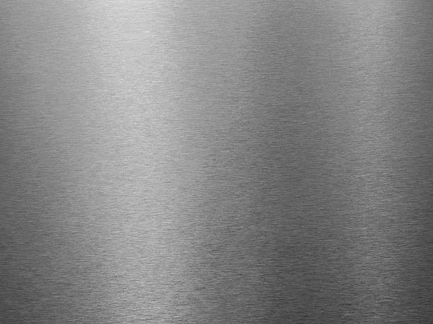 istock Brushed Steel - Metal Textured Background - Copy Space 511790978