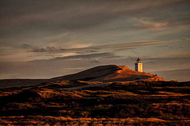 Rubjerg Knude lighthouse stock photo