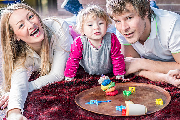 istock Playing together - Happy family 511793159