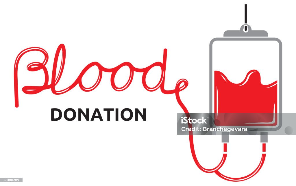 Blood donation Accidents and Disasters stock vector