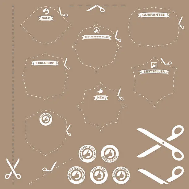 Vector illustration of Scissors